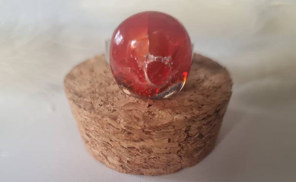 Bague en verre
