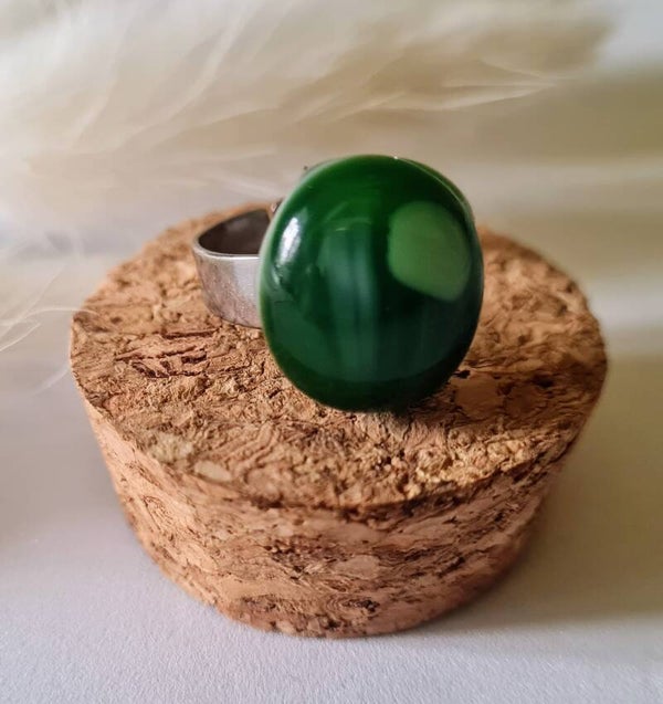 Bague en verre
