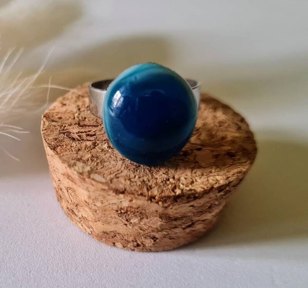 Bague en verre