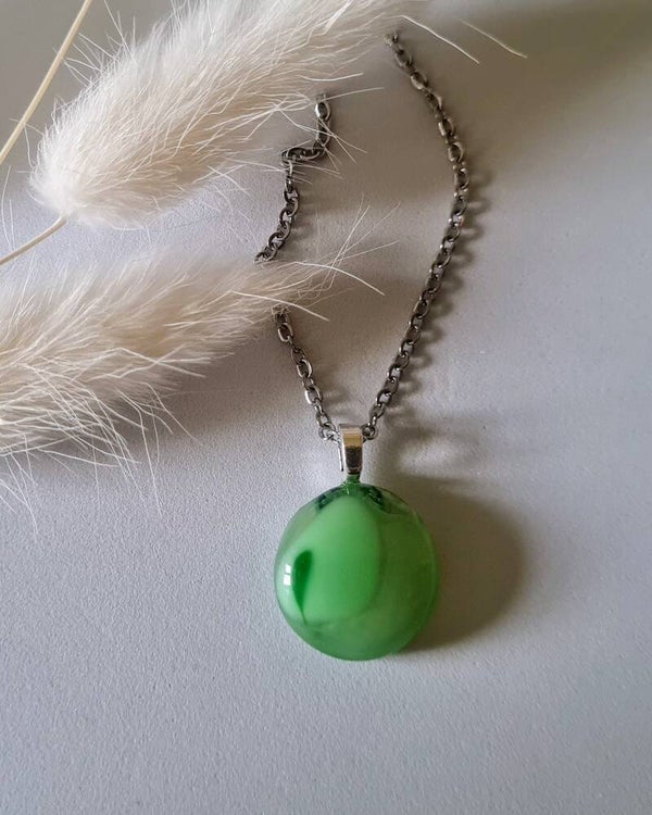 Pendentif en verre fusing