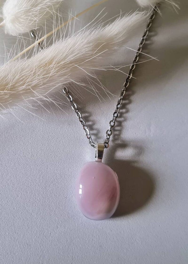 Pendentif en verre fusing
