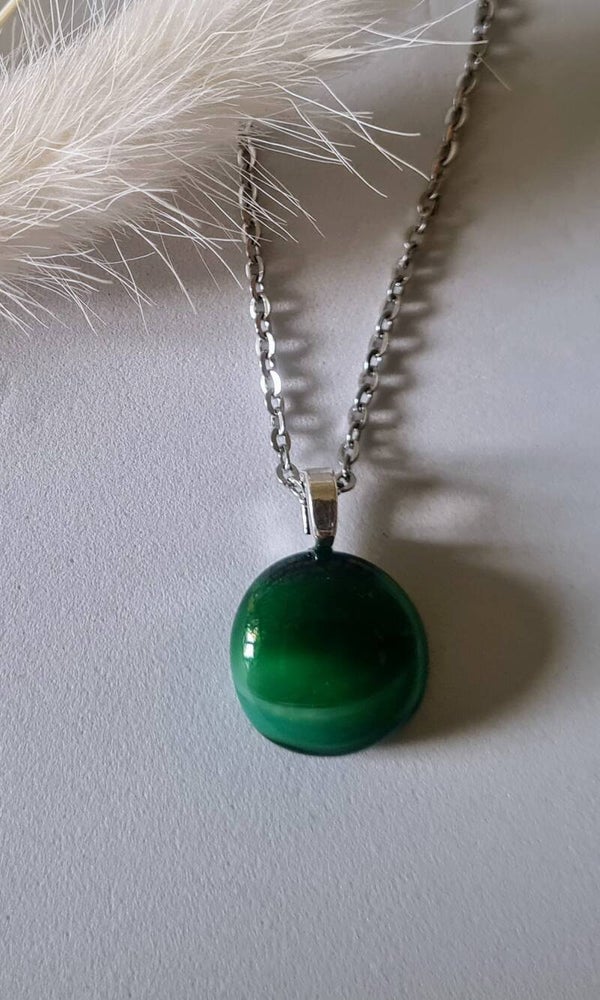 Pendentif moyen en verre