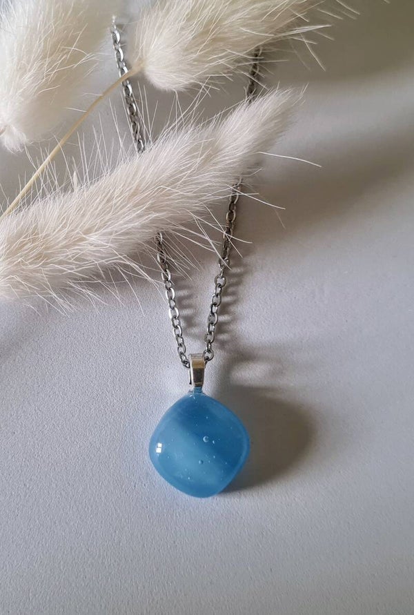 Pendentif en verre fusing