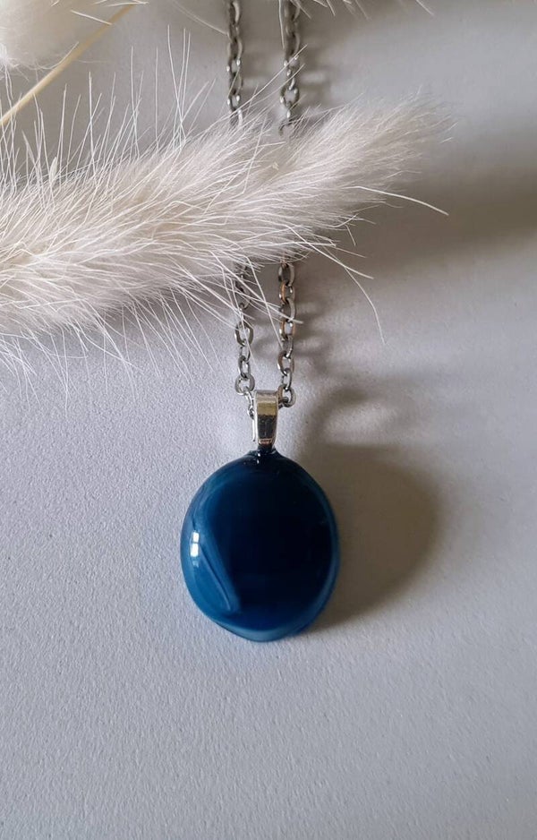 Pendentif en verre fusing