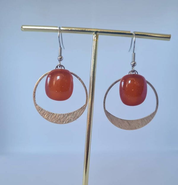 Boucle d'oreille fusing