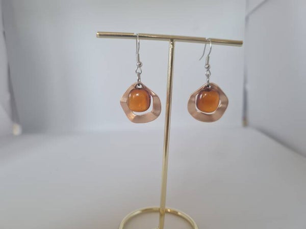 Boucle d'oreille fusing