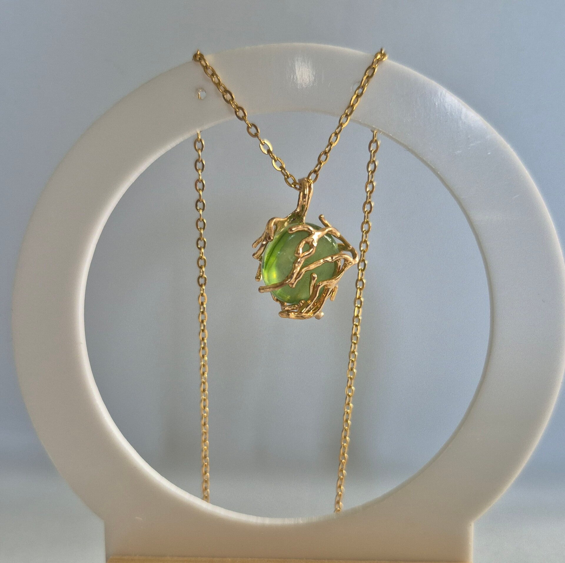 Pendentif en verre fusing