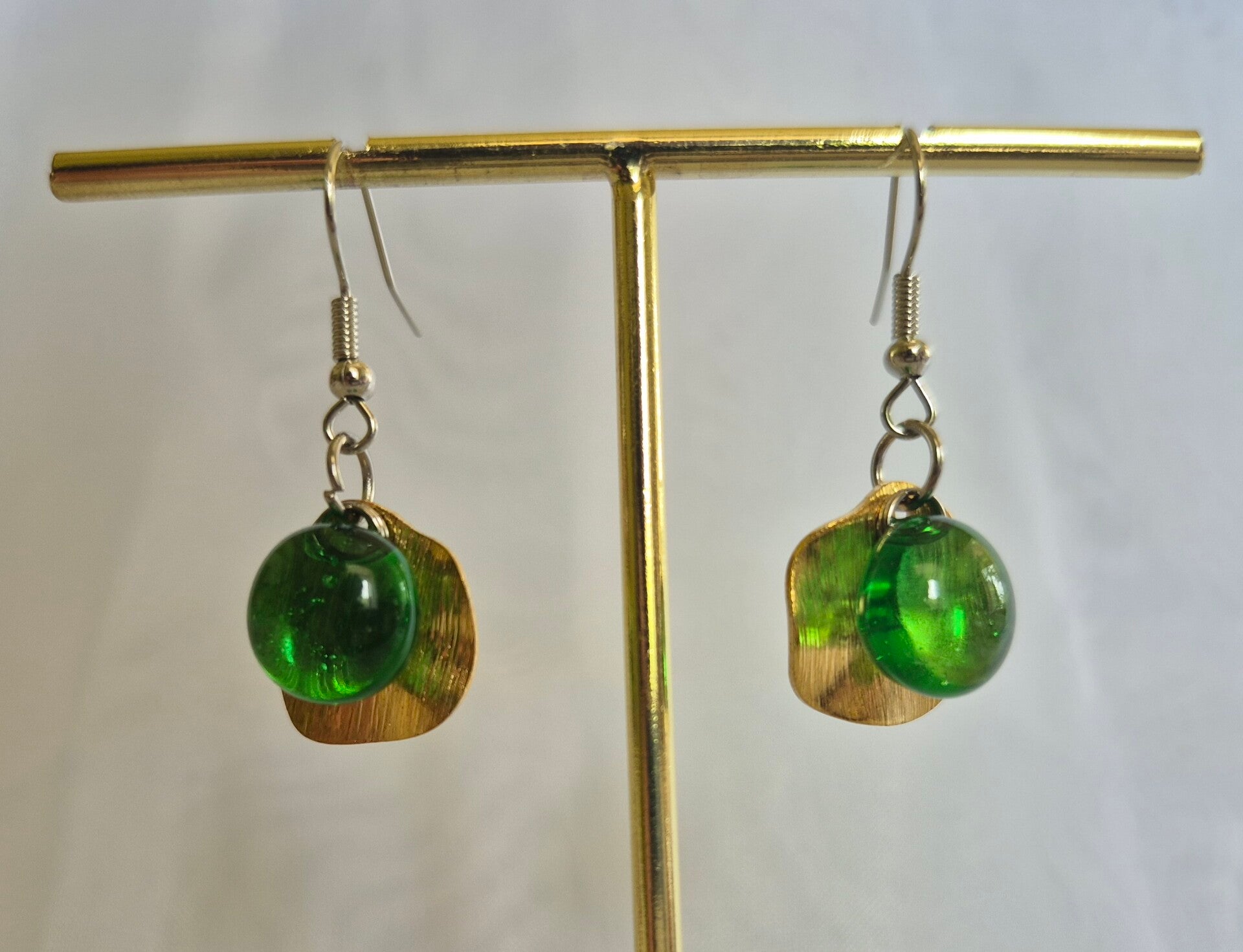 Boucle d'oreille pendante fantaisie