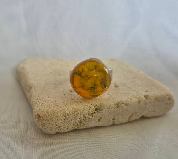 Bague en verre fusing