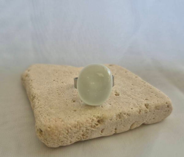 Bague en verre fusing