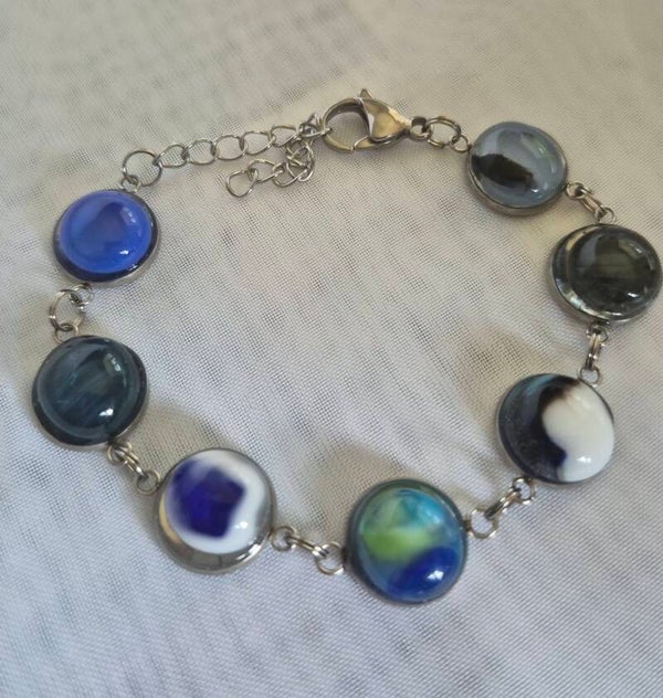 Bracelet en verre fusing