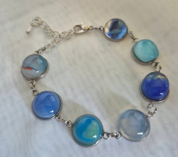Bracelet en verre fusing