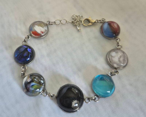 Bracelet en verre fusing