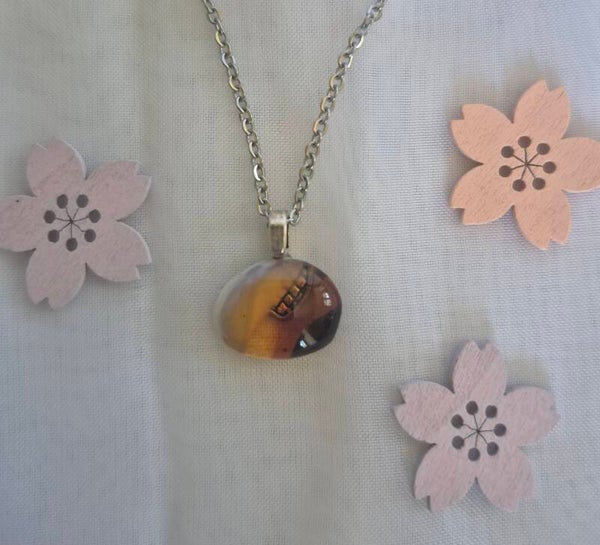 Pendentif en verre fusing