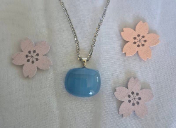 Pendentif en verre fusing