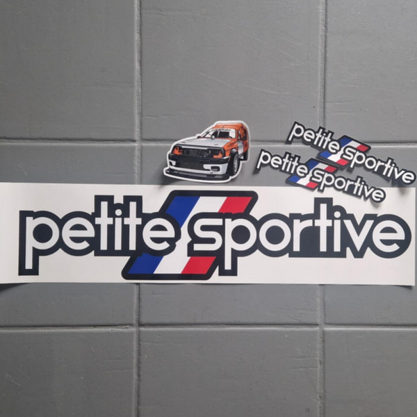 Pack "Petite Sportive" (4 Stickers)