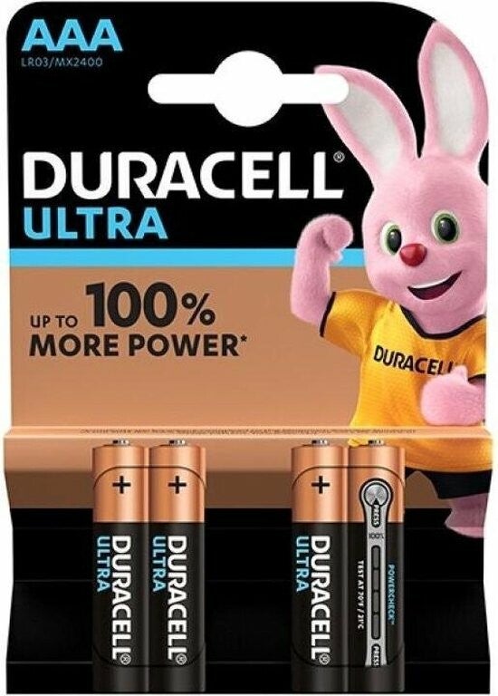 Batterie Duracell Alkaline AAA - 2 pezzi