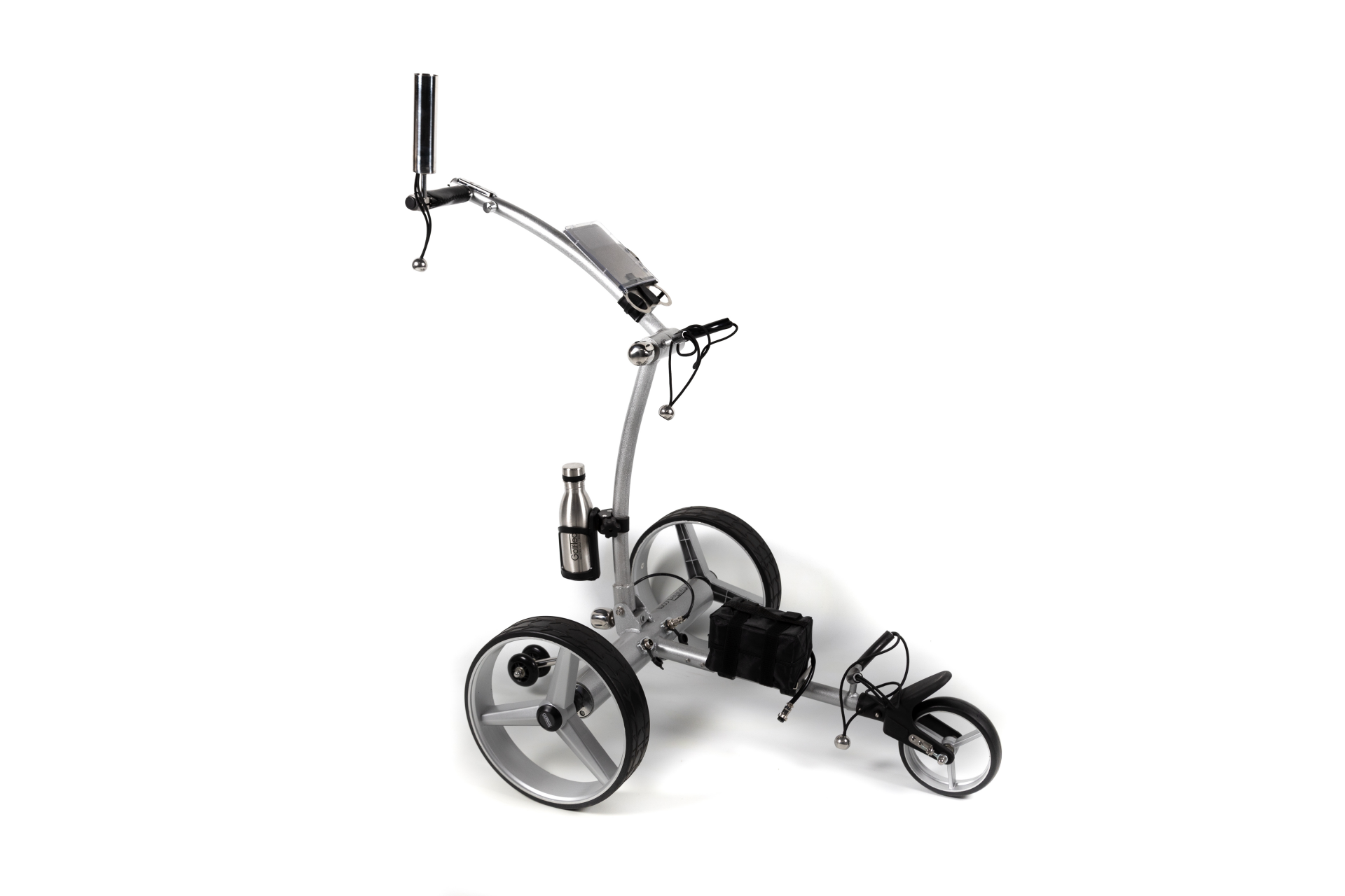 COMBI DEAL Carrello da Golf Elettrico in Alluminio GT-AR (pieghevole con telecomando) + SACCA DA GOLF IMPERMEABILE