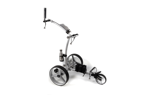 COMBI DEAL Carrello da Golf Elettrico in Alluminio GT-AR (pieghevole con telecomando) + SACCA DA GOLF IMPERMEABILE