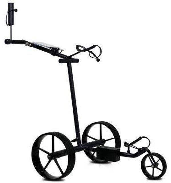 GT-HC7 Black Edition Carrello da golf elettrico in acciaio inossidabile nero opaco (GARA 5 ANNI, pieghevole e smontabile)