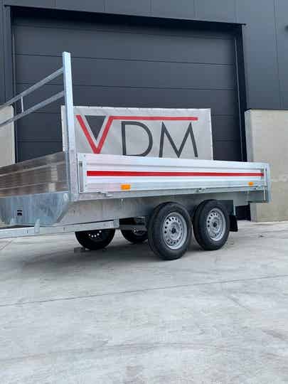 Nieuwe alu plateau VDMTRAILERS op bestelling !!!
