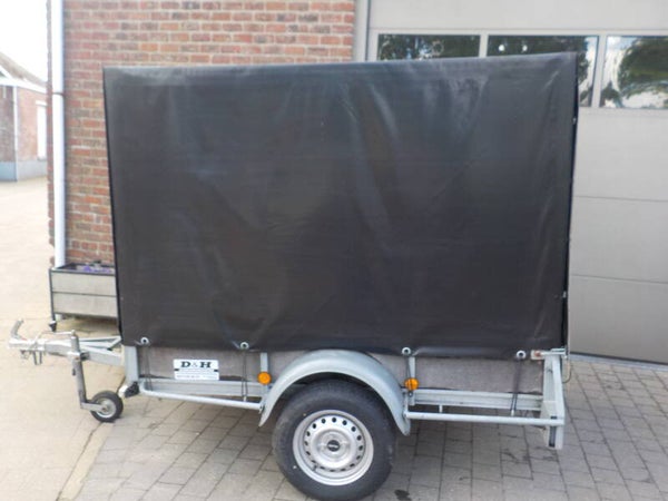 Tweedehands aanhangwagen met bache