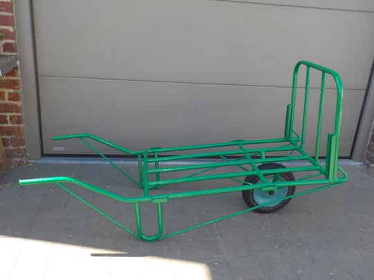 Tweedehands kruiwagen / stootkar