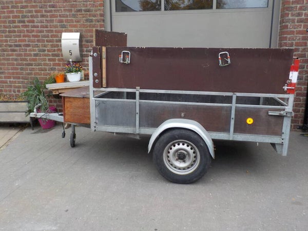Tweedehands aanhangwagen 2m op 1.30m