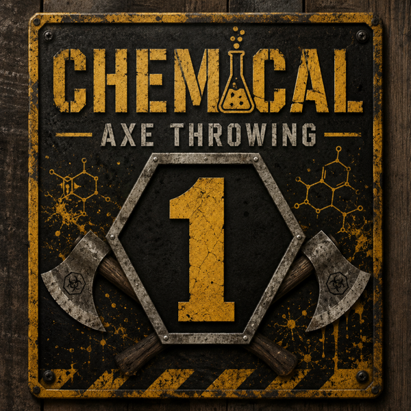 Axe throwing booking lane 1 (1-5 people)