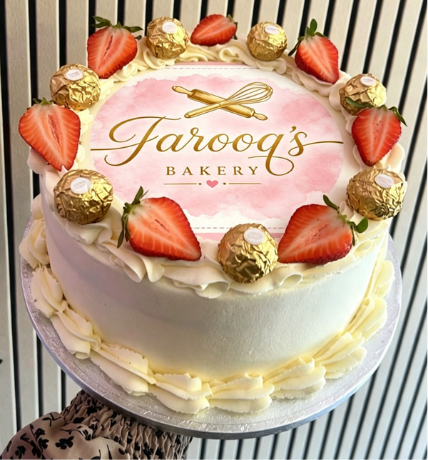 Edible image cake