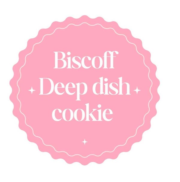 Biscoff deep dish cookie