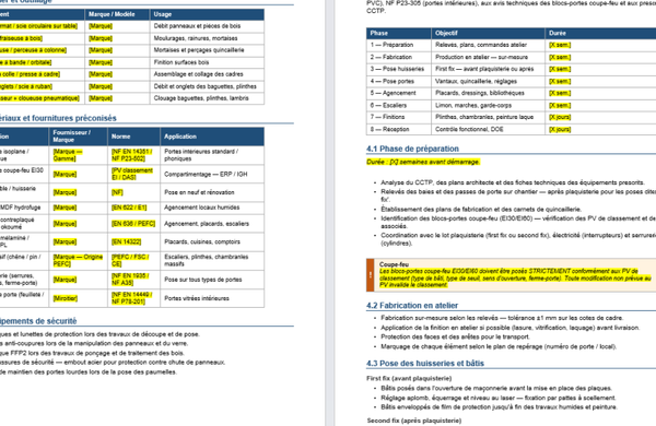 PACK Mémoire Technique Formation – Répondre aux marchés publics de formation (Word)