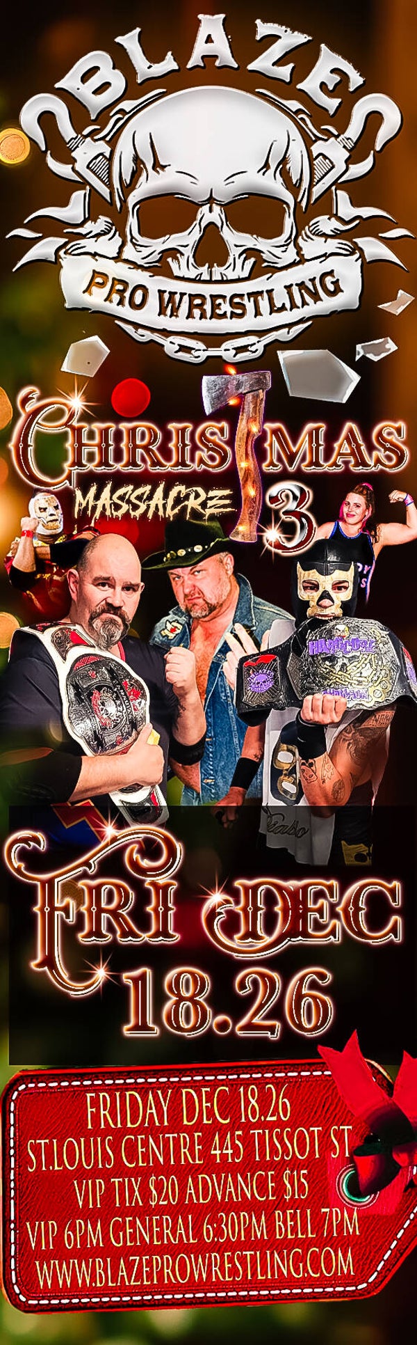 Christmas Massacre 3 Tickets