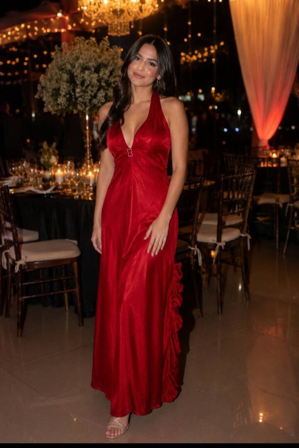 Vestido de fiesta largo
