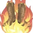 Boots on Fire
