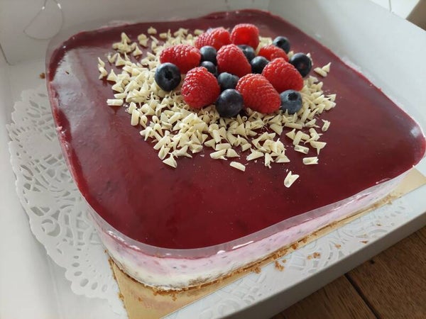 Kwark-mascarpone gebak