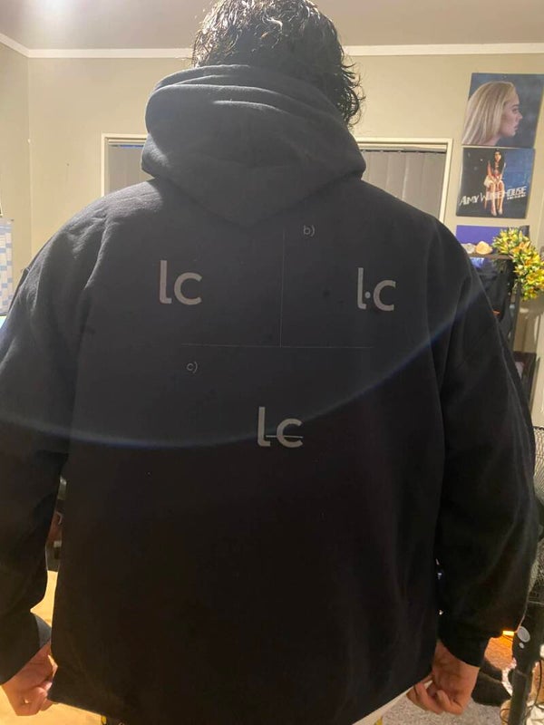 LC Signature Range Black Heavy Hoodie