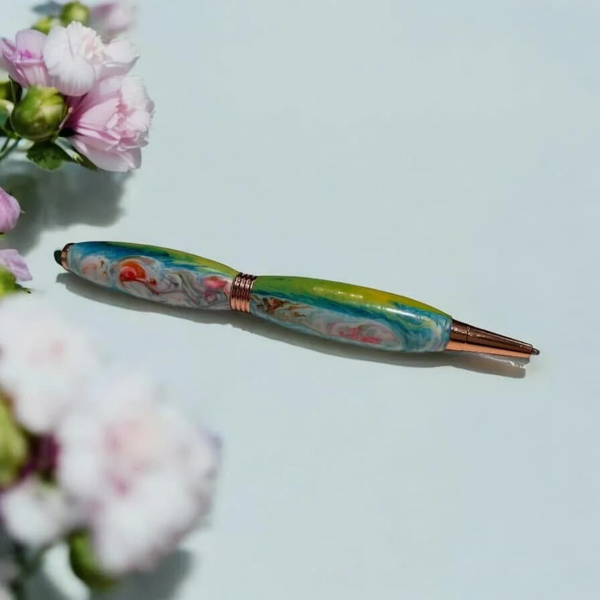 Bille  acrylique rose