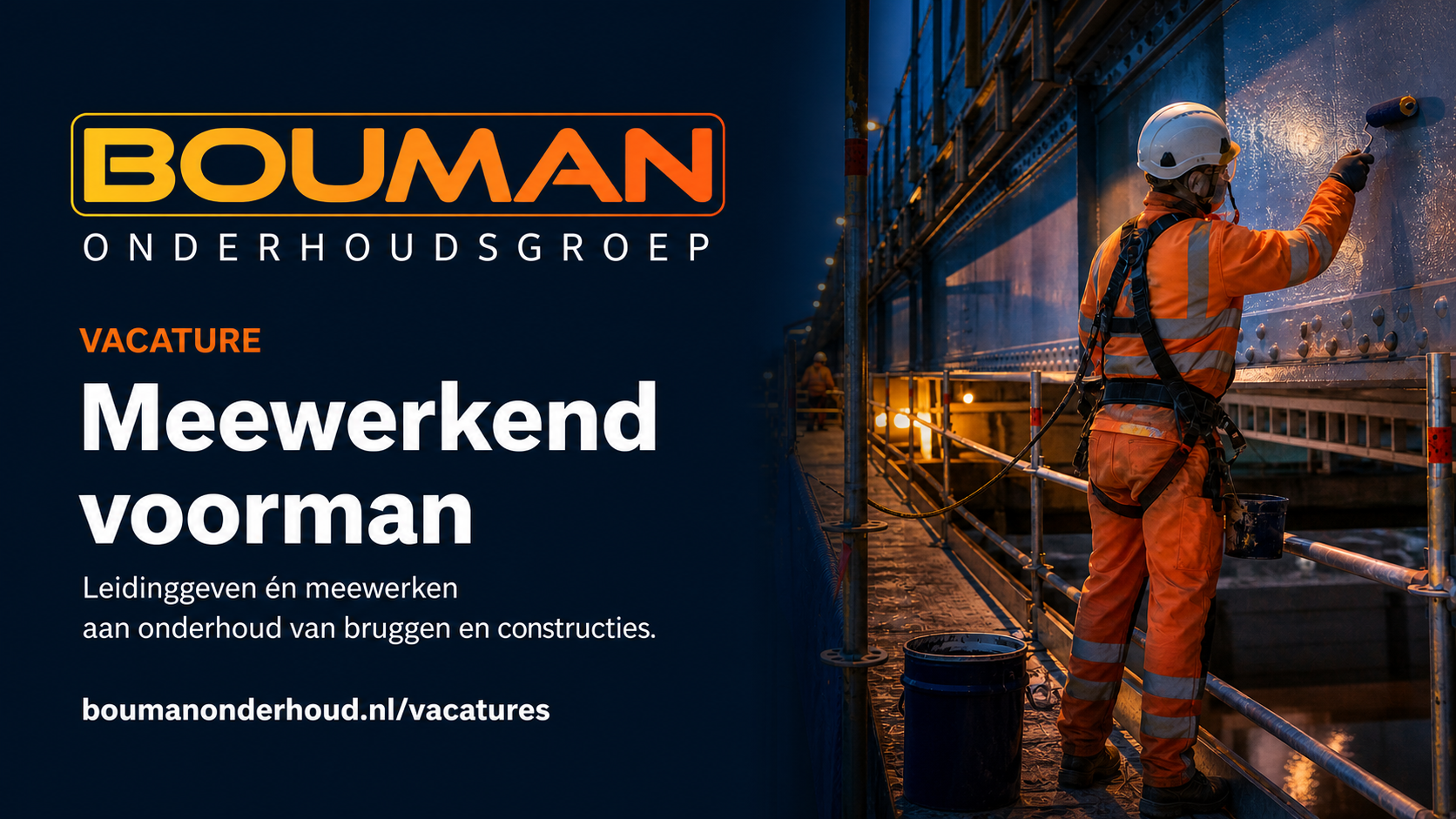 Vacature voorman Bouman Onderhoudsgroep
