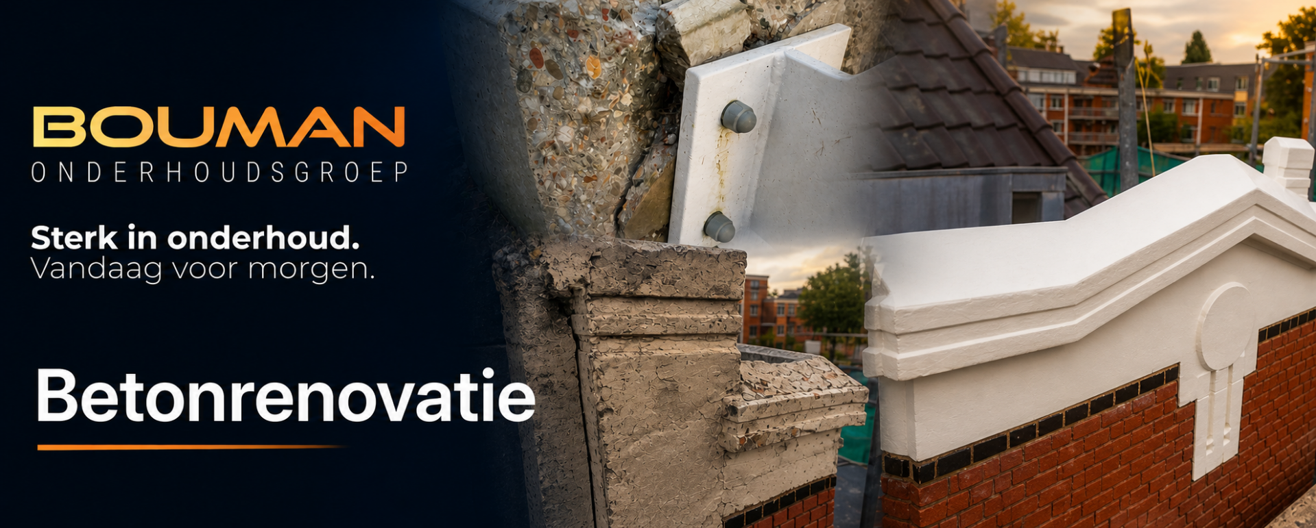Betonrenovatie Bouman Onderhoudsgroep