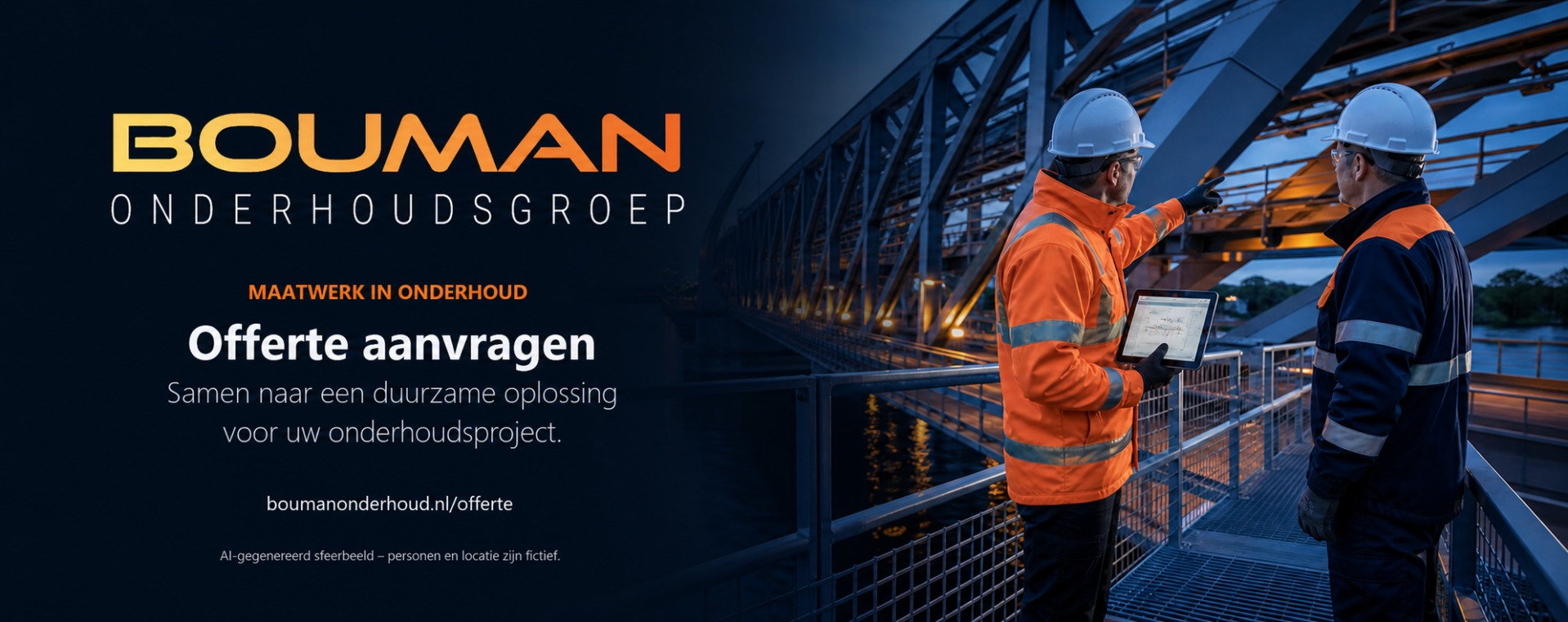 Offerte aanvragen Bouman Onderhoudsgroep