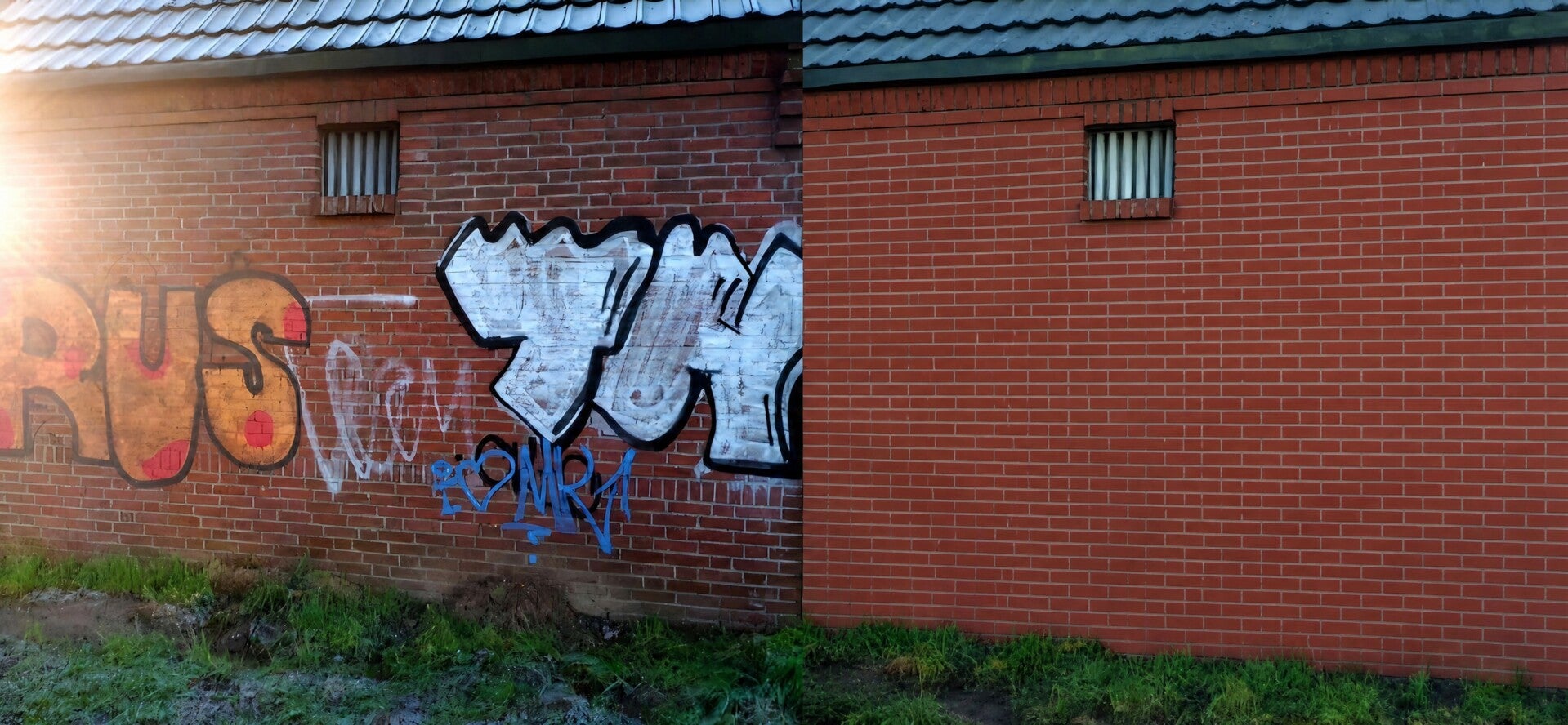 Graffiti verwijderen - Bouman Onderhoudsgroep