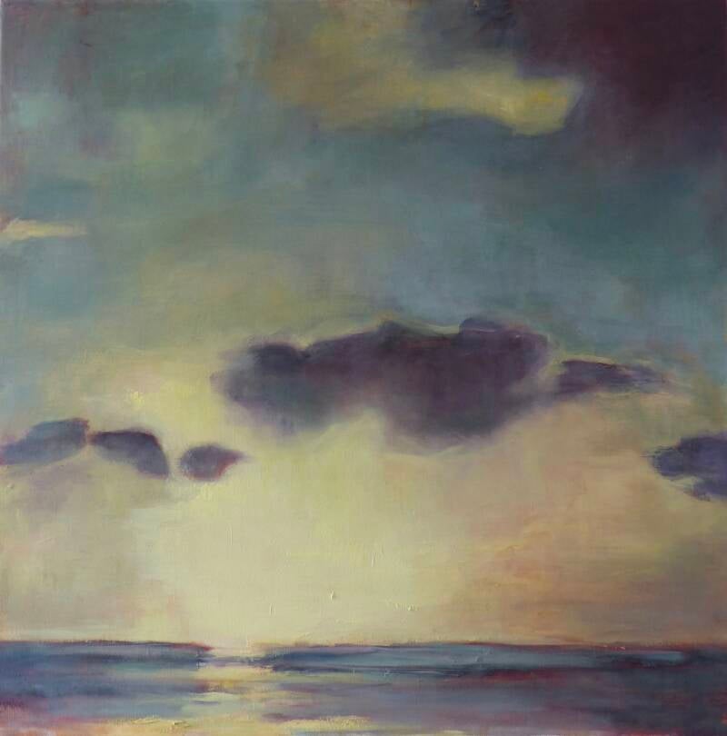 Ameland 2, 80 x 80 cm, olieverf op linnen, 2025