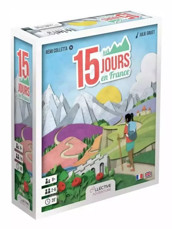 15 Jours en France + carte collector de la boutique