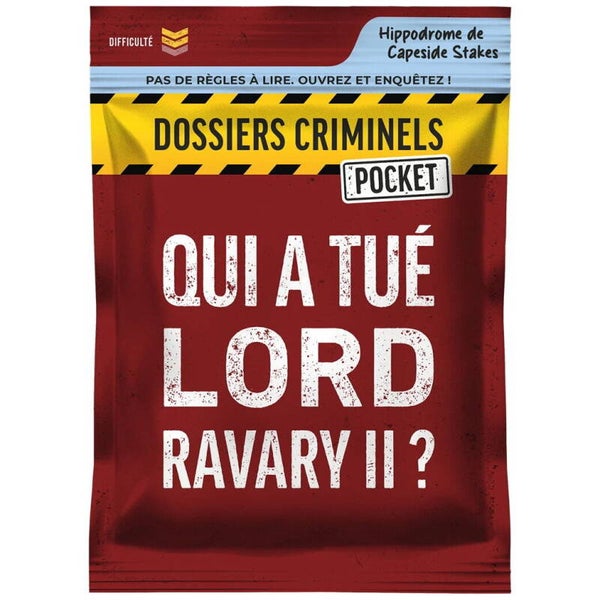 Dossiers Criminels Pocket - Qui A Tué Lord Ravary II ?