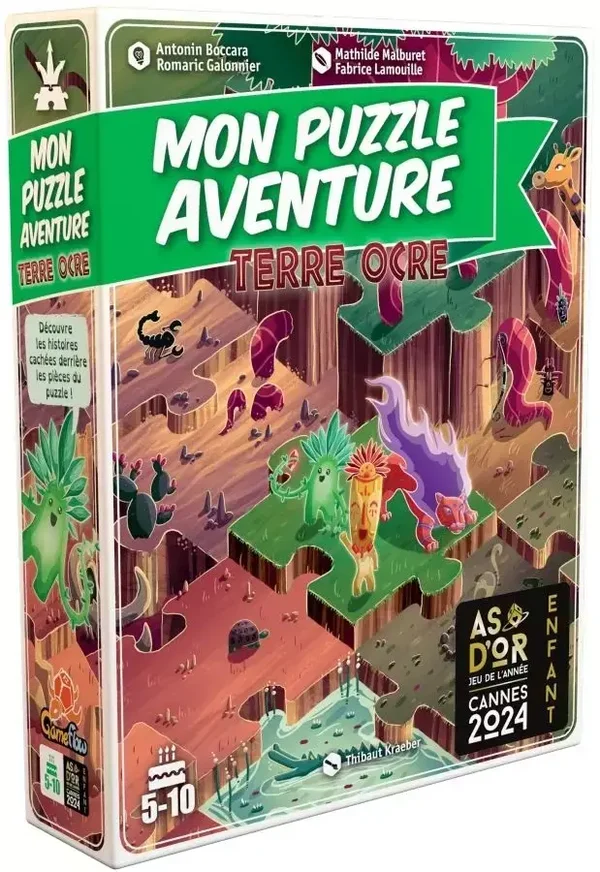 Mon Puzzle Aventure : Voyage en Terre Ocre