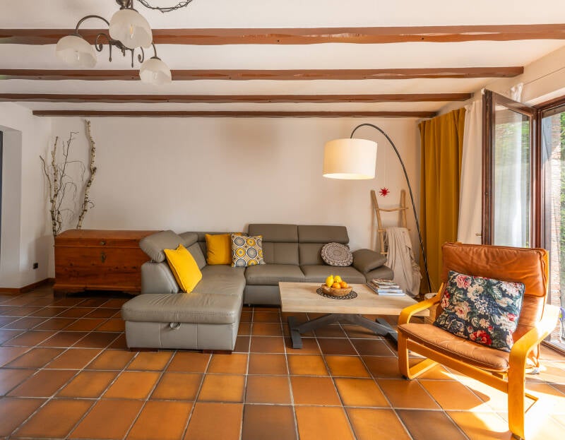 Wohnbereich der Ferienwohnung KOTE in Breese bei Dannenberg  -im Wendland 