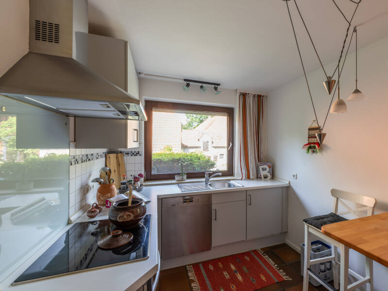 Küche der Ferienwohnung KOTE in Breese bei Dannenberg  im Wendland 