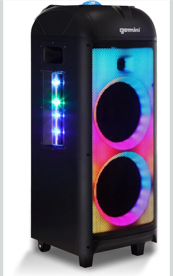 1000 watt portable Bluetooth speaker with lights