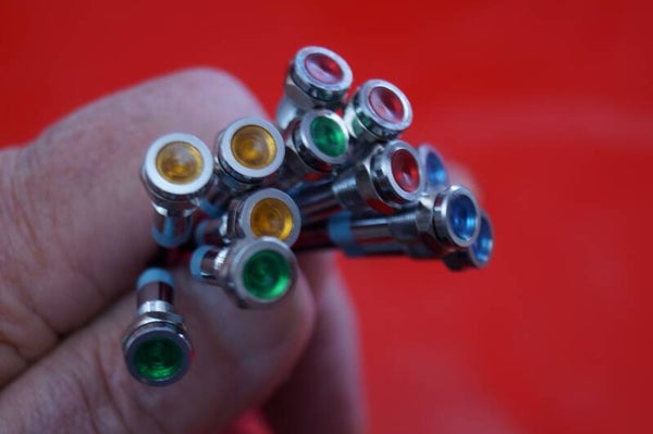 Voyant 6 mm de 6 à 220 Volts étanche - Code VOY 120